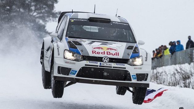 Francouzský pilot VW Polo Sebastien Ogier Francouzský pilot VW Polo Sebastien Ogier