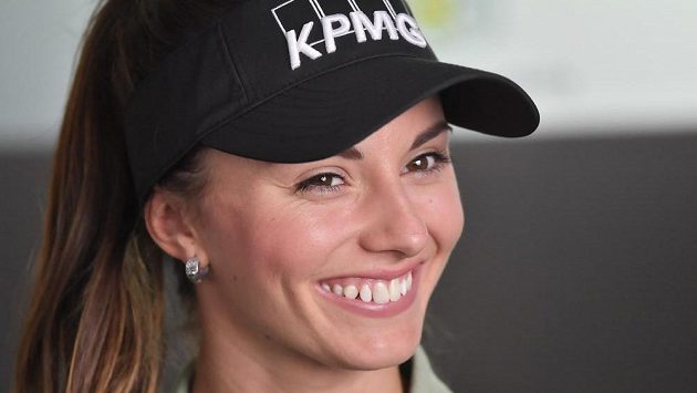 Golfistka Klára Spilková. Golfistka Klára Spilková.