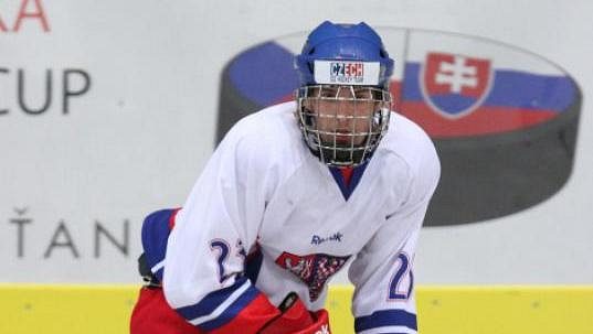 Český reprezentační hokejista do 18 let Šimon Stránský Český reprezentační hokejista do 18 let Šimon Stránský