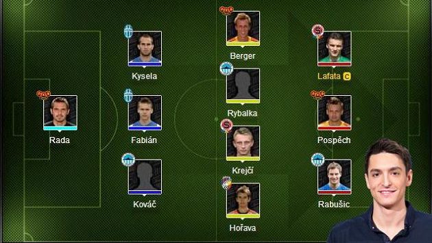 Kapitánem týmu Michala Hrdličky je David Lafata! Kapitánem týmu Michala Hrdličky je David Lafata!