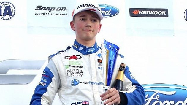 Billy Monger. Billy Monger.