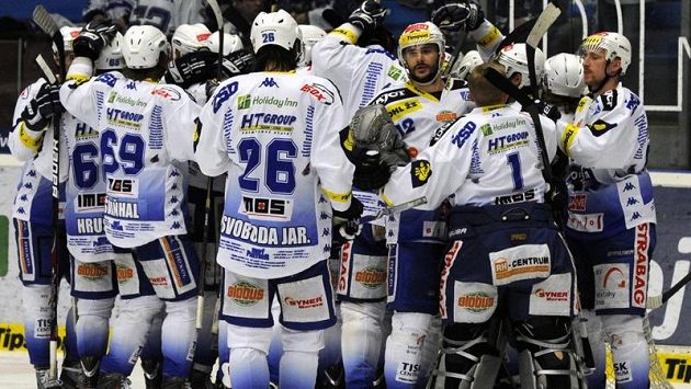 Hokejisté Brna po druhém vítězství v Plzni Hokejisté Brna po druhém vítězství v Plzni