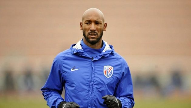 Fotbalový útočník Nicolas Anelka Fotbalový útočník Nicolas Anelka