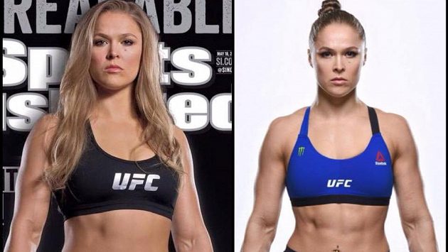 Ronda Rouseyová před pár měsíci, kdy byla bojovnicí v UFC. Ronda Rouseyová před pár měsíci, kdy byla bojovnicí v UFC.