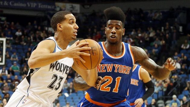 Kevin Martin (vlevo) z Minnesoty. Kevin Martin (vlevo) z Minnesoty.