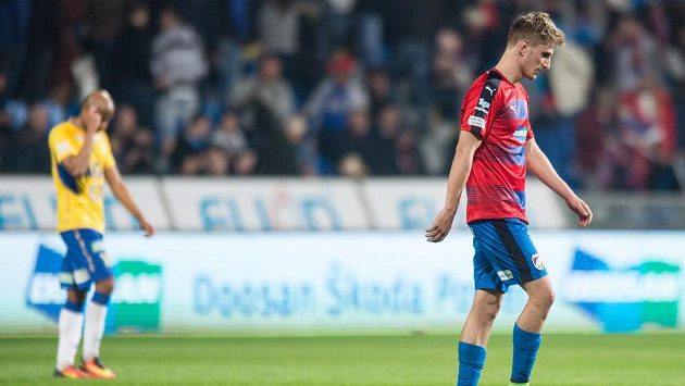 Plzeňský záložník Martin Chrien během utkání s Teplicemi. Plzeňský záložník Martin Chrien během utkání s Teplicemi.