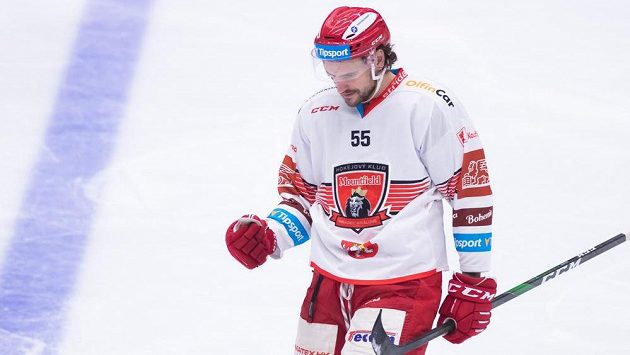 Střelec gólu Jérémie Blain z Hradce Králové. Střelec gólu Jérémie Blain z Hradce Králové.