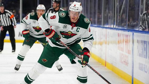 Kapitán Minnesoty Wild Mikko Koivu. Kapitán Minnesoty Wild Mikko Koivu.