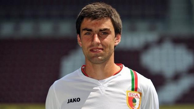 Záložník Augsburgu Jan Morávek Záložník Augsburgu Jan Morávek