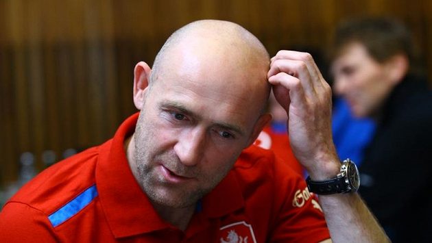 Jiří Štajner na posledním srazu fotbalové reprezentace Jiří Štajner na posledním srazu fotbalové reprezentace