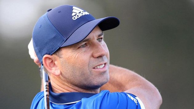 Španělský golfista Sergio García při turnaji v Houstonu. Španělský golfista Sergio García při turnaji v Houstonu.