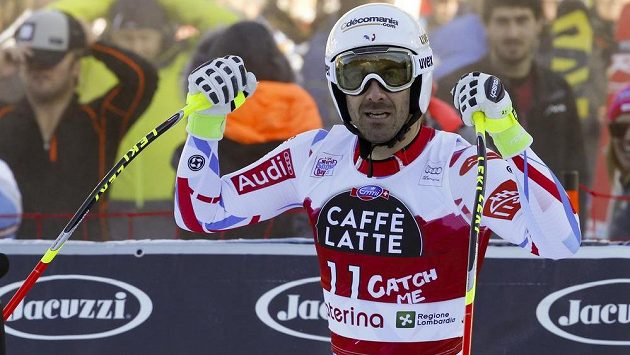 Francouzský lyžař Adrien Théaux (na snímku) vyhrál sjezd SP v Santa Caterině. Francouzský lyžař Adrien Théaux (na snímku) vyhrál sjezd SP v Santa Caterině.