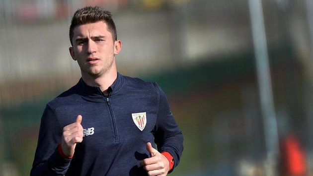Obránce Aymeric Laporte z Bilbaa. Obránce Aymeric Laporte z Bilbaa.