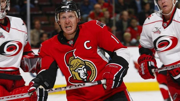 Daniel Alfredsson v dresu Ottawy. Daniel Alfredsson v dresu Ottawy.