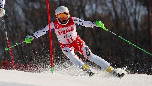 Lyžař Patrik Hetmer na paralympijských hrách v Pchjongčchangu. Lyžař Patrik Hetmer na paralympijských hrách v Pchjongčchangu.