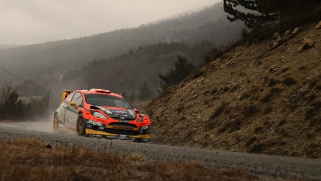 Martin Prokop s Fordem Fiesta WRC při testech během minulého týdne. Martin Prokop s Fordem Fiesta WRC při testech během minulého týdne.