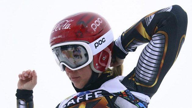 Ester Ledecká v Aare. Ester Ledecká v Aare.