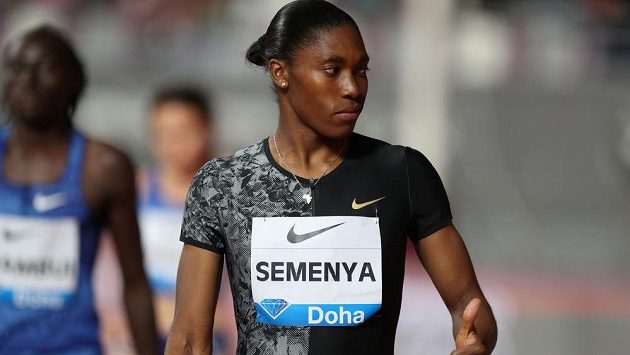 Neporazitelná Caster Semenyaová. Neporazitelná Caster Semenyaová.