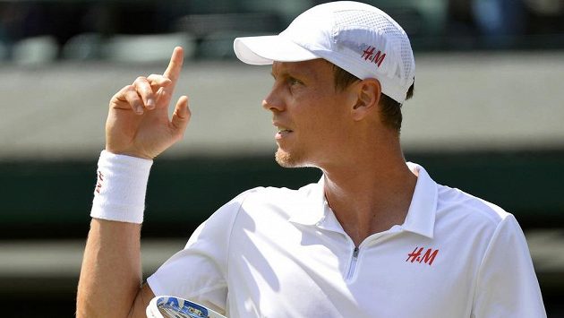 Tomáš Berdych ve Wimbledonu. Tomáš Berdych ve Wimbledonu.