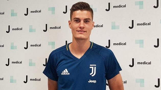 Patrik Schick už v triku Juventusu. Patrik Schick už v triku Juventusu.