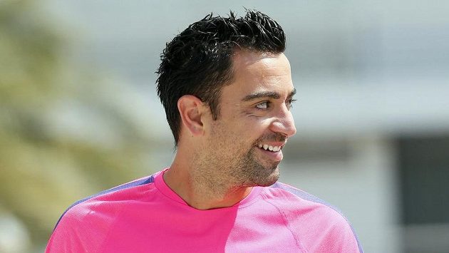 Fotbalista Barcelony Xavi Hernandez se rozloučil s reprezentací. Fotbalista Barcelony Xavi Hernandez se rozloučil s reprezentací.