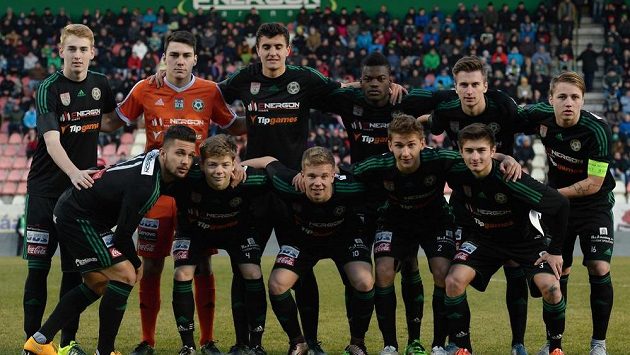 Fotbalisté Příbrami do 19 let před zápasem s Benfikou. Fotbalisté Příbrami do 19 let před zápasem s Benfikou.