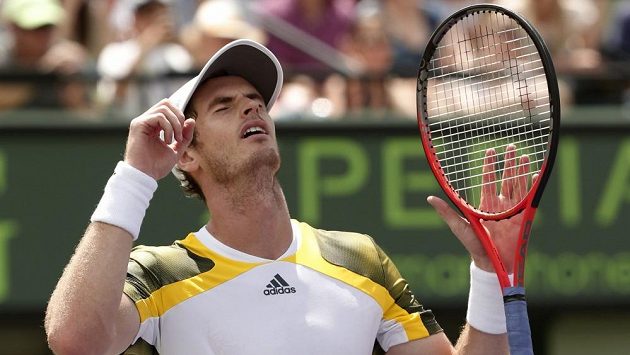 Britský tenista Andy Murray se raduje z výhry nad Španělem Davidem Ferrerem ve finále v Miami. Britský tenista Andy Murray se raduje z výhry nad Španělem Davidem Ferrerem ve finále v Miami.