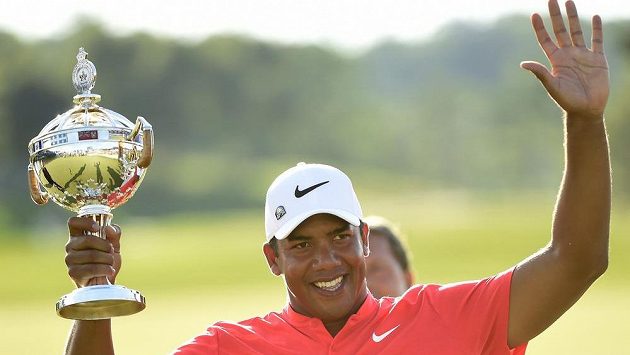 Jhonattan Vegas jásá po triumfu při Canadian Open. Jhonattan Vegas jásá po triumfu při Canadian Open.