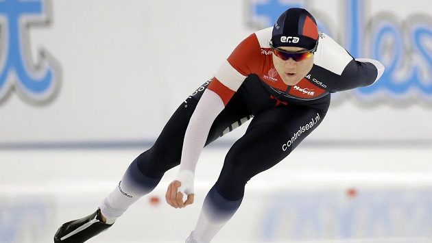 Karolína Erbanová při nedělním závodě na 1000 m. Karolína Erbanová při nedělním závodě na 1000 m.