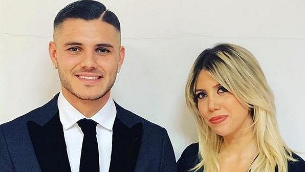 Mauro Icardi a jeho žena Wanda Narová Mauro Icardi a jeho žena Wanda Narová