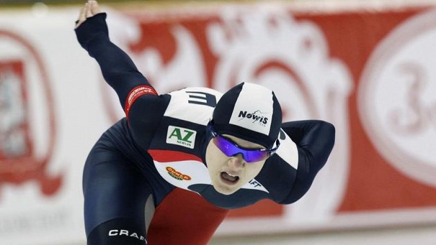 Rychlobruslařka Karolína Erbanová. Rychlobruslařka Karolína Erbanová.