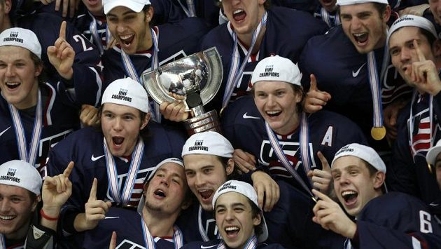 Hokejisté USA potřetí v historii ovládli světový šampionát hráčů do dvaceti let. Hokejisté USA potřetí v historii ovládli světový šampionát hráčů do dvaceti let.