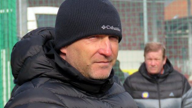 Aleš Křeček, trenér fotbalistů Vysočiny Jihlava. Aleš Křeček, trenér fotbalistů Vysočiny Jihlava.