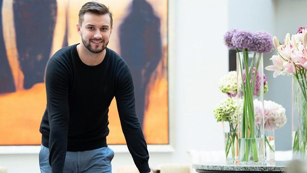 Hokejový brankář Petr Mrázek. Hokejový brankář Petr Mrázek.