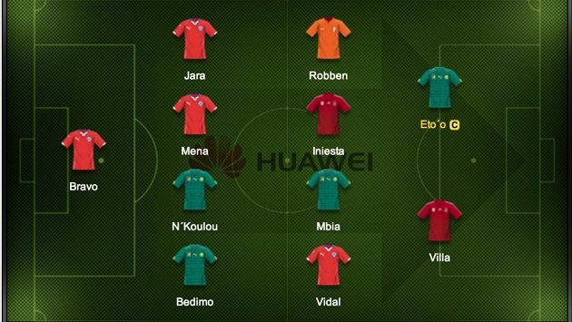 Tým Jaromíra Jágra na druhý den MS ve fotbale. Tým Jaromíra Jágra na druhý den MS ve fotbale.