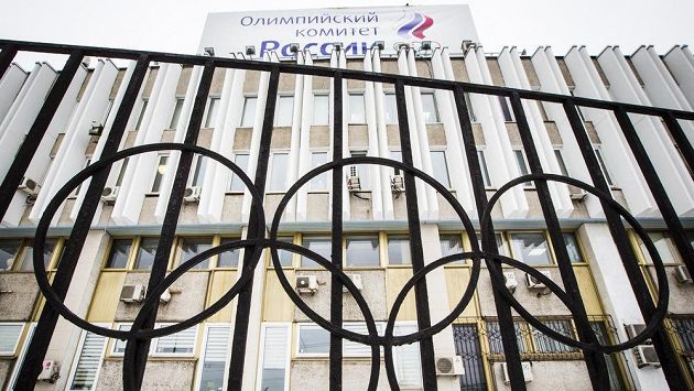 Budova Ruského olympijského výboru v Moskvě - ilustrační foto. Budova Ruského olympijského výboru v Moskvě - ilustrační foto.