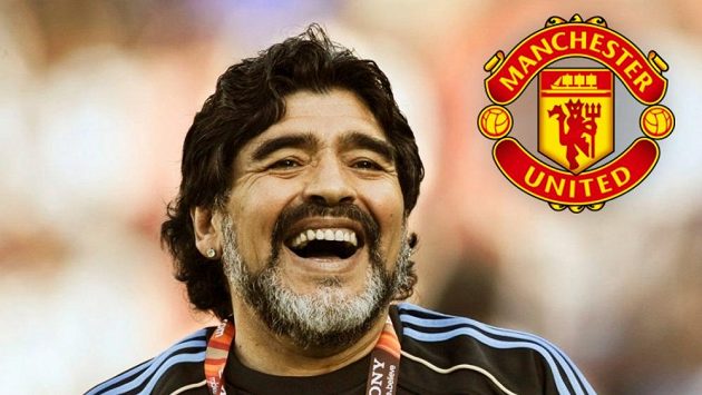 Legendární fotbalista Diego Maradona se v rozhovoru pro časopis FourFourTwo nechal slyšet, že jako trenér Manchesteru United by klubu pomohl znovu vyhrávat trofeje. Legendární fotbalista Diego Maradona se v rozhovoru pro časopis FourFourTwo nechal slyšet, že jako trenér Manchesteru United by klubu pomohl znovu vyhrávat trofeje.