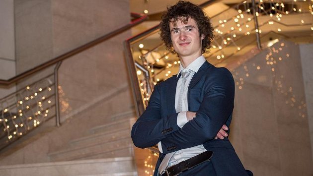 Lezec Adam Ondra před vyhlášením ankety Sportovec roku 2016. Lezec Adam Ondra před vyhlášením ankety Sportovec roku 2016.