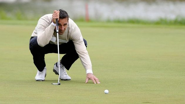 Bývalý desetibojař Roman Šebrle zkouší rozjet golfovou kariéru. Bývalý desetibojař Roman Šebrle zkouší rozjet golfovou kariéru.