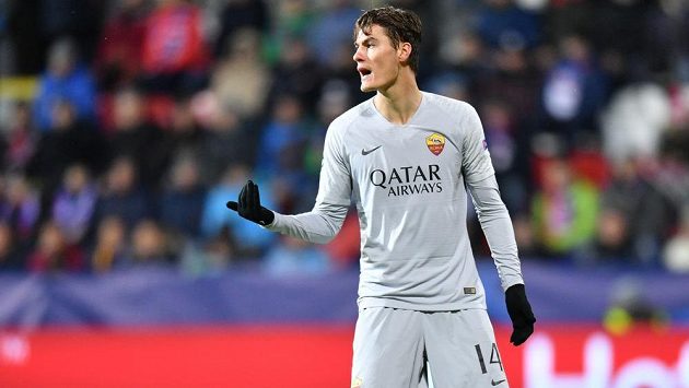Útočník AS Řím Patrik Schick Útočník AS Řím Patrik Schick