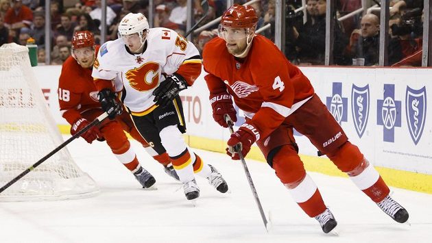 Obránce Jakub Kindl (4) se vrací do sestavy Detroitu. Obránce Jakub Kindl (4) se vrací do sestavy Detroitu.