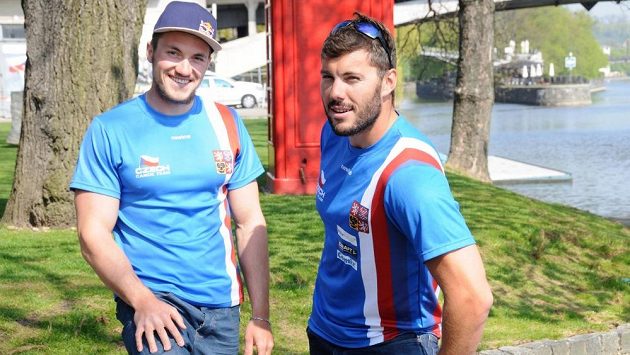 Kajakář Josef Dostál (vpravo) a kanoista Martin Fuksa, dvě české naděje pro Evropské hry. Kajakář Josef Dostál (vpravo) a kanoista Martin Fuksa, dvě české naděje pro Evropské hry.