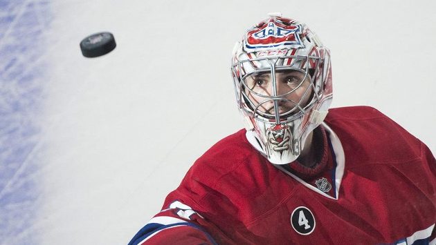 Montrealský Price (na snímku) spolu s Crawfordem z Chicaga získali trofej pro brankáře s nejmenším počtem inkasovaných gólů. Montrealský Price (na snímku) spolu s Crawfordem z Chicaga získali trofej pro brankáře s nejmenším počtem inkasovaných gólů.