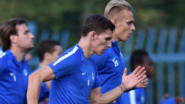 David Pavelka (vpředu) a jeho spoluhráči se chystají na zápas s Bragou. David Pavelka (vpředu) a jeho spoluhráči se chystají na zápas s Bragou.
