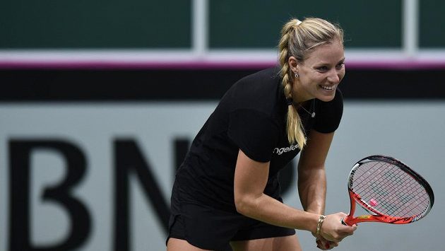 Německá tenistka Angelique Kerberová. Německá tenistka Angelique Kerberová.