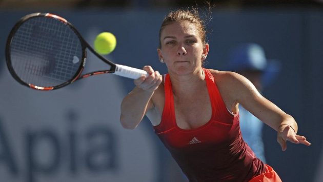 Simona Halepová na Australian Open. Simona Halepová na Australian Open.