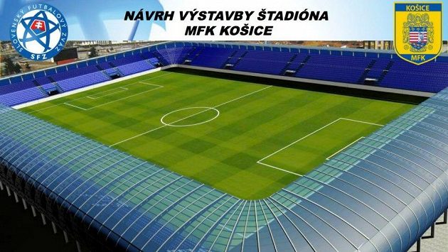 Návrh nového stadiónu MFK Košice. Návrh nového stadiónu MFK Košice.