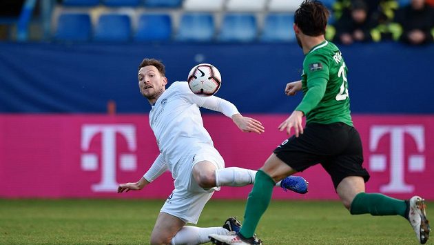 Libor Kozák (vlevo) z Liberce a Marek Kodr z Příbrami. Libor Kozák (vlevo) z Liberce a Marek Kodr z Příbrami.