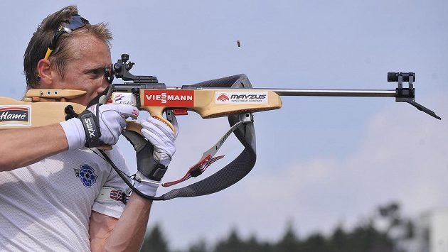 Biatlonista Ondřej Moravec. Biatlonista Ondřej Moravec.