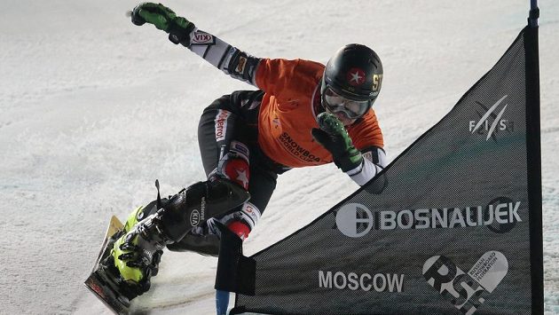 Česká snowboardistka Ester Ledecká. Ilustrační snímek Česká snowboardistka Ester Ledecká. Ilustrační snímek